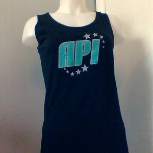 🌈API black tank top